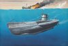 Revell 5187 German Midget Submarine Type Molch 1/72 (05087) tengeralattjáró makett