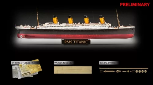 Revell 5243 Titanic - Platinum Edition 1/400 (05243) hajó makett