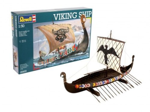 Revell 5403 Viking Ship 1:50 (5403) vitorláshajó makett