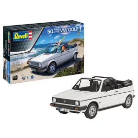   Revell 5636 Gift Set: VW Golf 1 "50th Anniversary" 1/24 (05636) autó makett