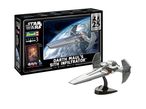 Revell 5638 Gift-Set: Star Wars Darth Maul Sith Infiltrator™ (05638) űrhajó makett