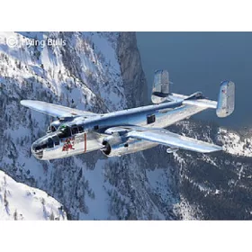   Revell 5643 Gift-Set: B-25J Mitchell: Flying Bulls 25th Anniv. 1/48 (05643) repülőgép makett