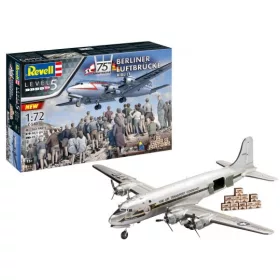   Revell 5652 Geschenkset 75. Jahrestag Berliner Luftbrücke 1/72 (05652) repülőgép makett