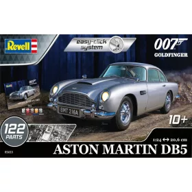   Revell 5653 Gift Set James Bond Aston Martin DB5 007 Goldfinger 1/24 (05662) autó makett