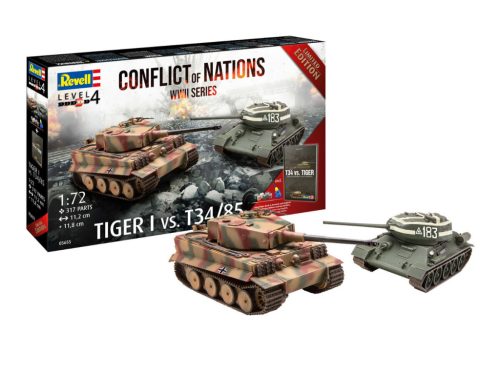 Revell 5655 Gift Set "Conflict of Nations Series" harcjármű makett