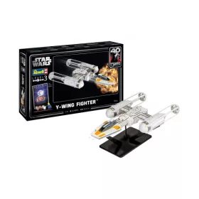  Revell 5658 Gift-Set: Star Wars Y-wing Fighter 1/72 (05658) űrhajó makett