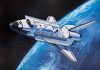 Revell 5673 Gift Set Space Shuttle, 40th. Anniversary 1/72 (05673) űrhajó makett