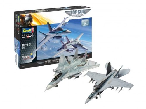 Revell 5677 Gift Set Top Gun 2 Movie Set 1/72 (5677) repülőgép makett