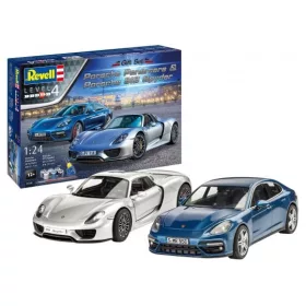 Revell 5681 Gift Set Porsche Set 1/24 (5681) autó makett