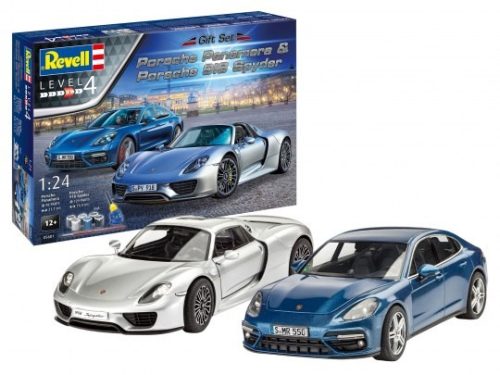 Revell 5681 Gift Set Porsche Set 1/24 (5681) autó makett