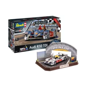   Revell 5682 Gift Set Audi R10 TDI + 3D Puzzle (Le Mans versenypálya) 1/24 (5682) autó makett