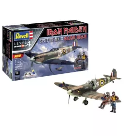   Revell 5688 Gift Set Spitfire Mk.V Iron Maiden 1/32 (5688) repülőgép makett
