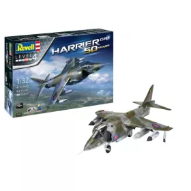   Revell 5690 Gift Set Hawker Harrier GR Mk.1 1/32 (5690) repülőgép makett