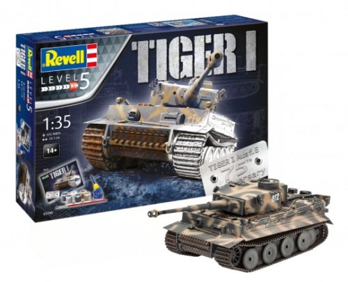 Revell 5790 Gift Set 75 years Tiger I 1/35 (5790) harckocsi makett