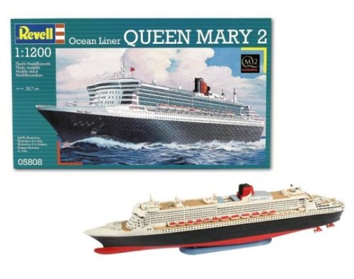 Revell 5808 Ocean Liner Queen Mary 2 1/1200 (5808) hajó makett