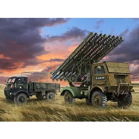   Revell 63338 Model Set W.O.T. 8 BM-13-16 Katyusha/Cargo 1/35 harcjármű makett