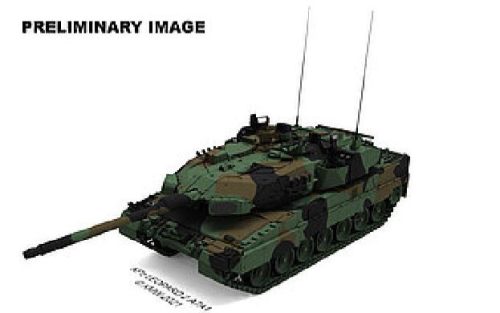 Revell 63360 Model Set Leopard 2A7A1 1/35 (03360) harckocsi makett