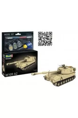 Revell 63361 Model Set M109 A2 1/72 (63361) harckocsi makett
