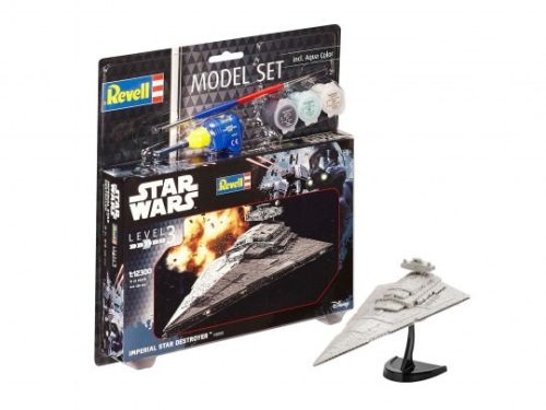 Revell 63609 Star Wars Model Set Imperial Star Destroyer 1/12300 (63609) makett