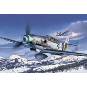   Revell 63653 Model Set Messerschmitt Bf 109 G-6 Easy-Click 1/48 (63653) repülőgép makett