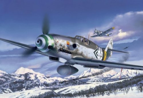 Revell 63653 Model Set Messerschmitt Bf 109 G-6 Easy-Click 1/48 (63653) repülőgép makett