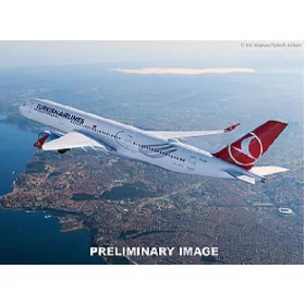   Revell 63773 Model Set Airbus A350-900 "Turkish Airlines" 1/144 (63773) repülőgép makett