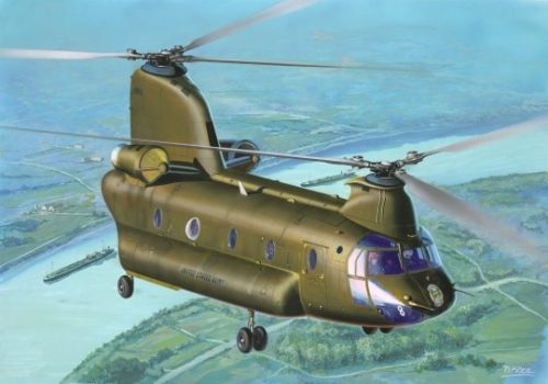 Revell 63825 Model Set CH-47D Chinook 1/144 (63825) helikopter makett
