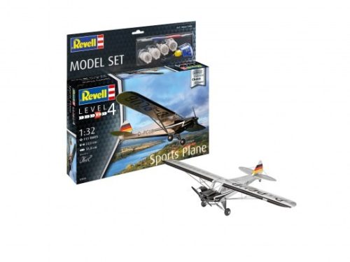 Revell 63835 Model Set Builders Choice Sports Plane 1/32 (63835) repülőgép makett