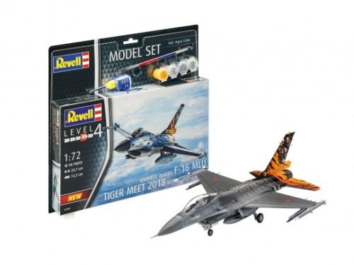 Revell 63860 Model Set F-16 Mlu 31 Sqn. Kleine Brogel 1/72 (63860) repülőgép makett