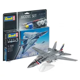   Revell 63950 Model Set F-14D Super Tomcat 1/100 (63950) repülőgép makett