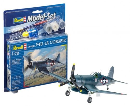 Revell 63983 Model Set Vought F4U-1D Corsair 1/72 (63983) repülőgép makett