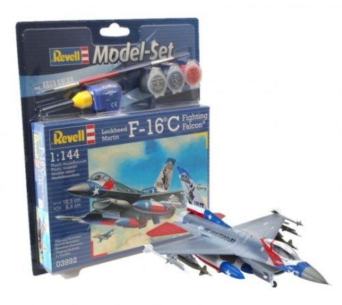 Revell 63992 Model Set Lockheed Martin F-16C Fighting Falcon 1/144 (63992) repülőgép makett