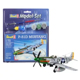   Revell 64148 Model Set P-51D Mustang 1/72 (64148) repülőgép makett