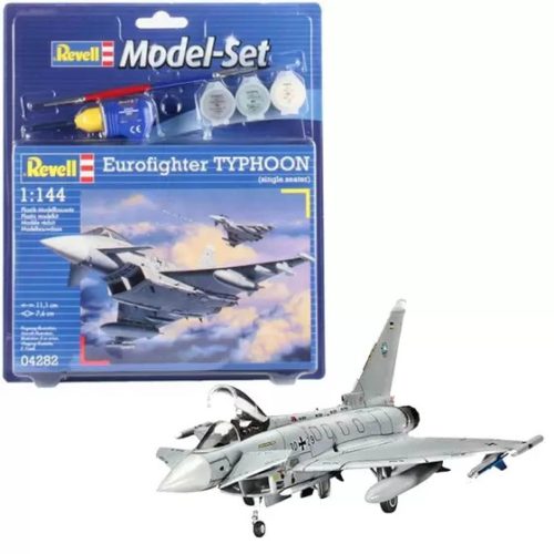 Revell 64282 Model Set Eurofighter Typhoon (Single Seater) 1/144 (64282) repülőgép makett