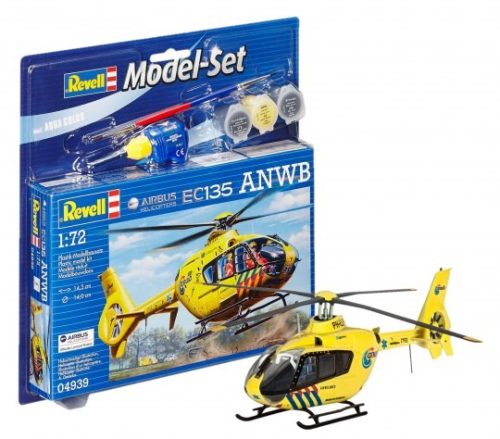 Revell 64939 Model Set Airbus EC135 ANWB 1/72 (64939) helikopter makett