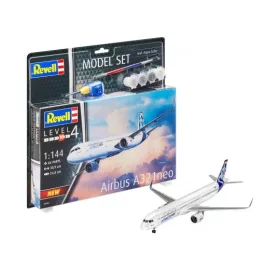   Revell 64952 Model Set Airbus A321 Neo 1/144 (64952) repülőgép makett