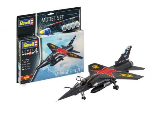 Revell 64971 Model Set Mirage F.1C 1/72 (64971) repülőgép makett