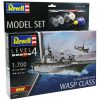Revell 65178 Model Set Assault Carrier USS WASP CLASS 1/700 (65178) hajó makett