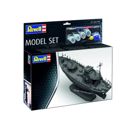 Revell 65242 Model Set KFK (Kriegfischkutter) 1/144 (65242) hajó makett