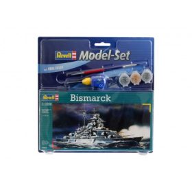 Revell 65802 Model Set Bismarck 1/1200 (65802) hajó makett