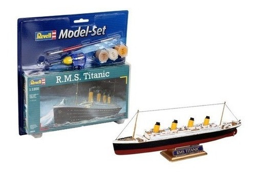 Revell 65804 Model Set R.M.S. Titanic 1/1200 (65804) hajó makett