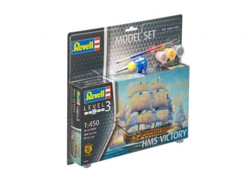 Revell 65819 Model Set HMS Victory 1/450 (65819) vitorláshajó makett