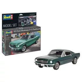  Revell 67065 Model Set 65 Ford Mustang 2+2 Fastback 1/24 (67065) autó makett