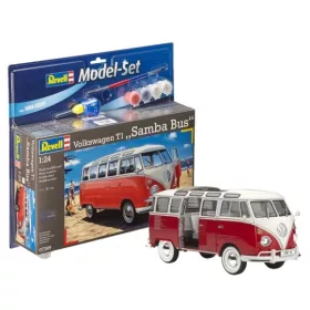   Revell 67399 Modell Set VW T1 Samba Bus 1/24 (67399) autó makett