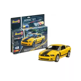   Revell 67652 Model Set 2013 Ford Mustang Boss 302 1/25 (67652) autó makett