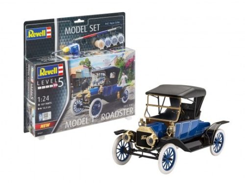 Revell 67661 Model Set Ford T Modell Roadster 1913 1/24 (67661) autó makett