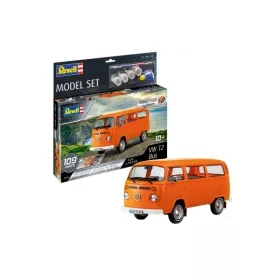   Revell 67667 Model Set VW T2 Bus (easy-click) 1/24 (67667) autó makett