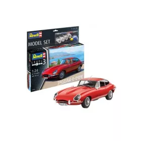   Revell 67668 Model Set Jaguar E-Type Coupé 1/24 (67668) autó makett