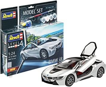 Revell 67670 Model Set BMW i8 1/24 (67670) autó makett