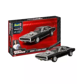   Revell 67693 Model Set Fast & Furious Dominics 1970 Dodge Charger 1/25 (67693) autó makett